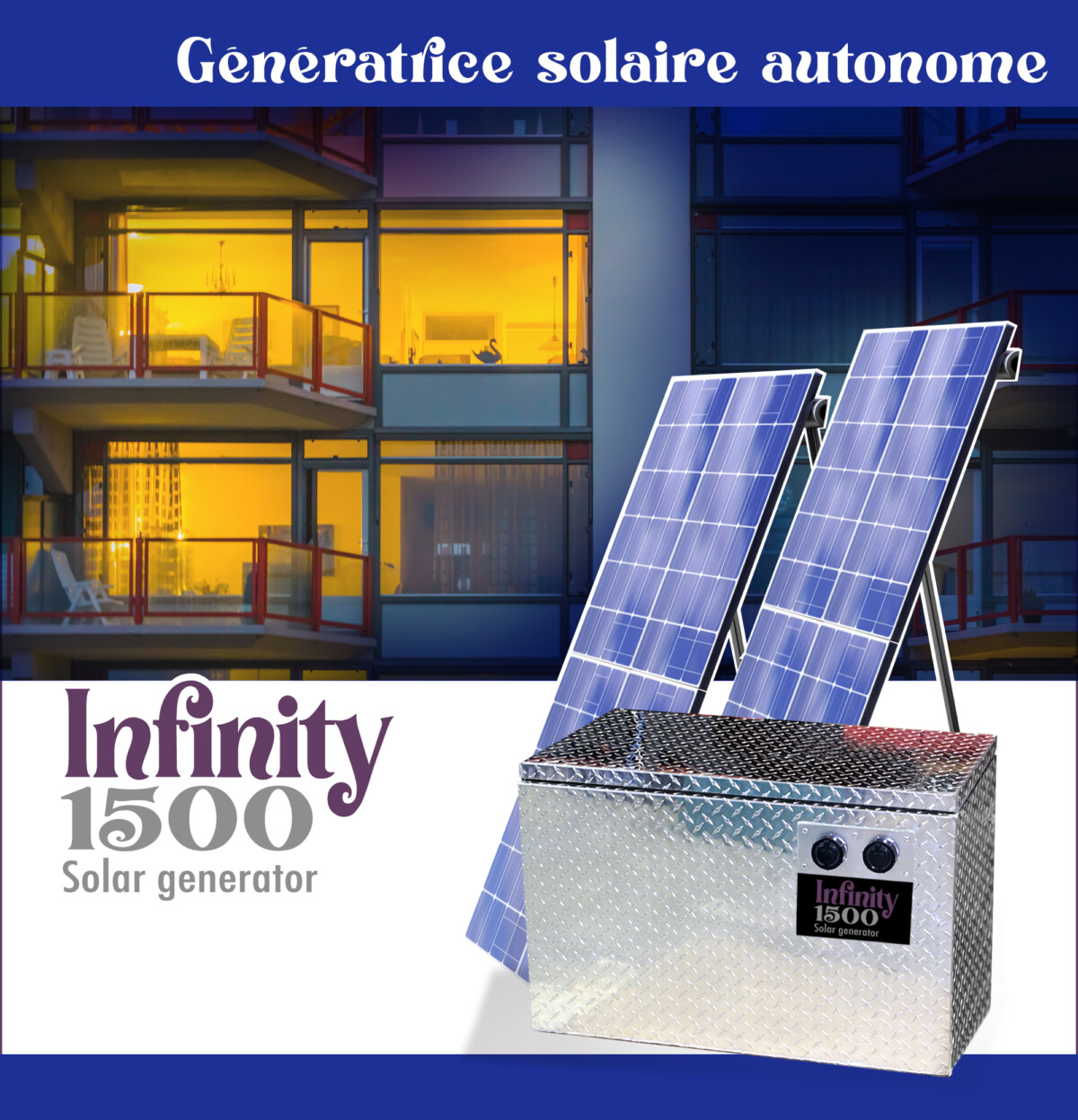 génératrice solaire infinity 1500